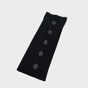 ISSEY MIYAKE PLEATS PLEASE CUTOUT SKIRT (2006)